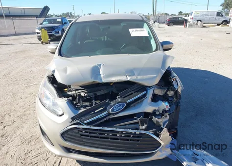 2017 Ford C-Max Hybrid Se из США, поврежденный, VIN 1FADP5AU9HL103395